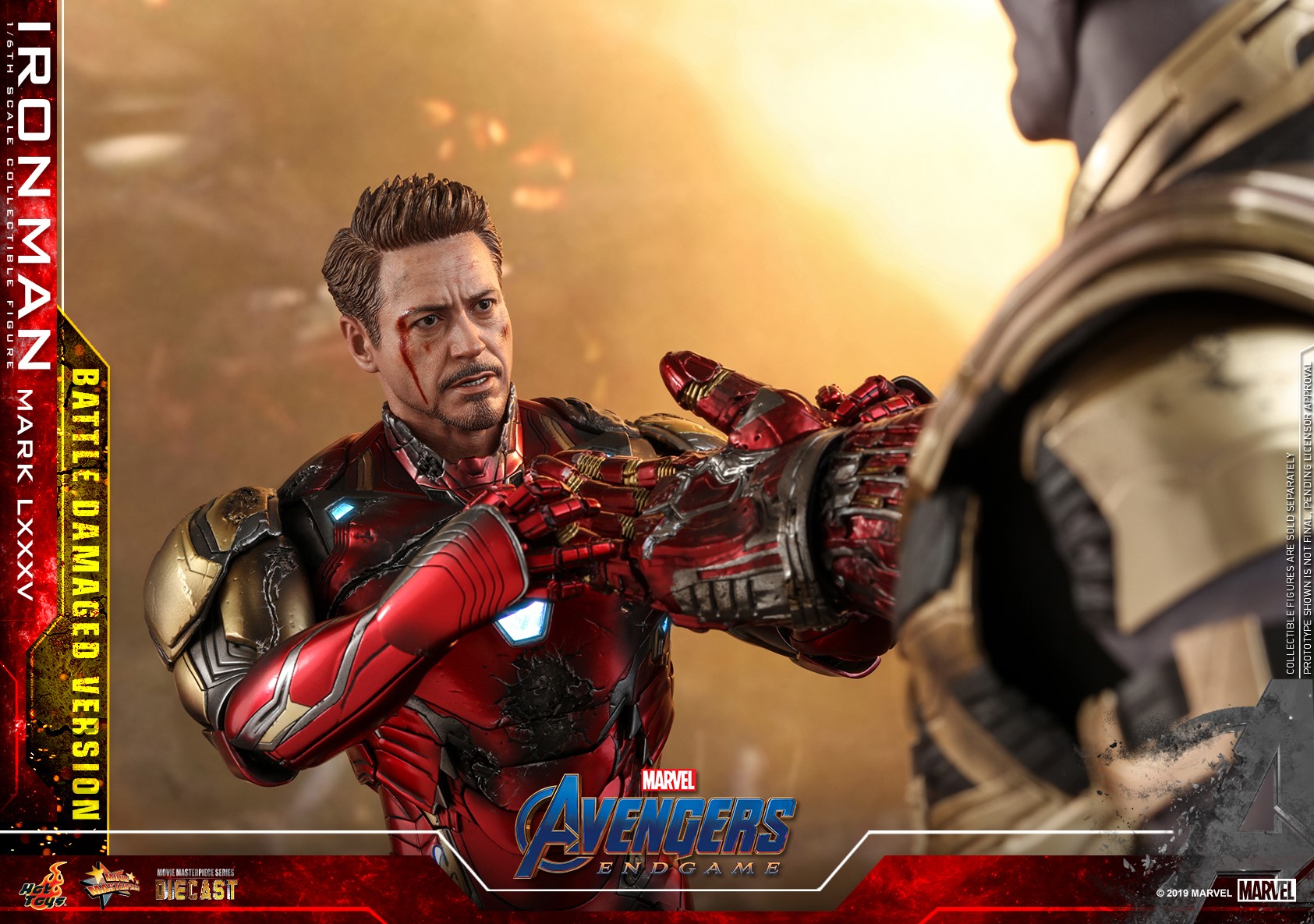 "Pre-Order" Hot Toys Avengers: Endgame - 1/6th scale Iron Man Mark LXXXV (Battle Damaged Version)