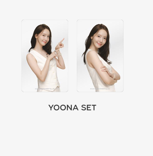 Girls' Generation -2024 SM ARTIST SEASON'S GREETINGS OFFICIAL MD -Clear Photo Card - แบบ yoona