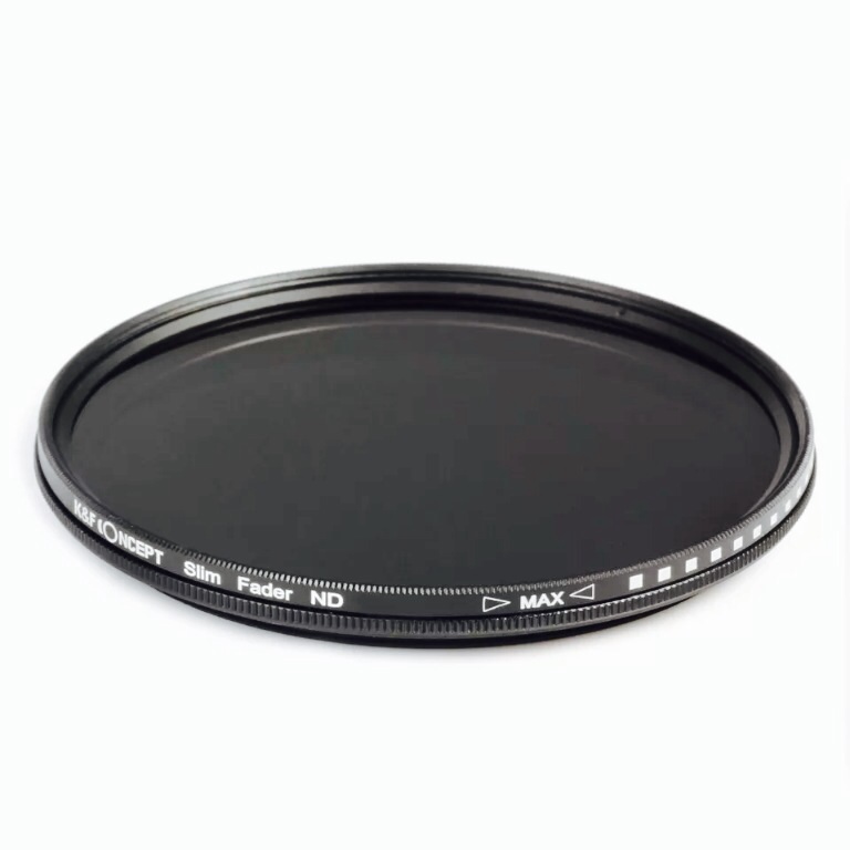 Slim 77MM Fader Adjustable Variable ND Filter Neutral Density ND2 ND4 To ND400