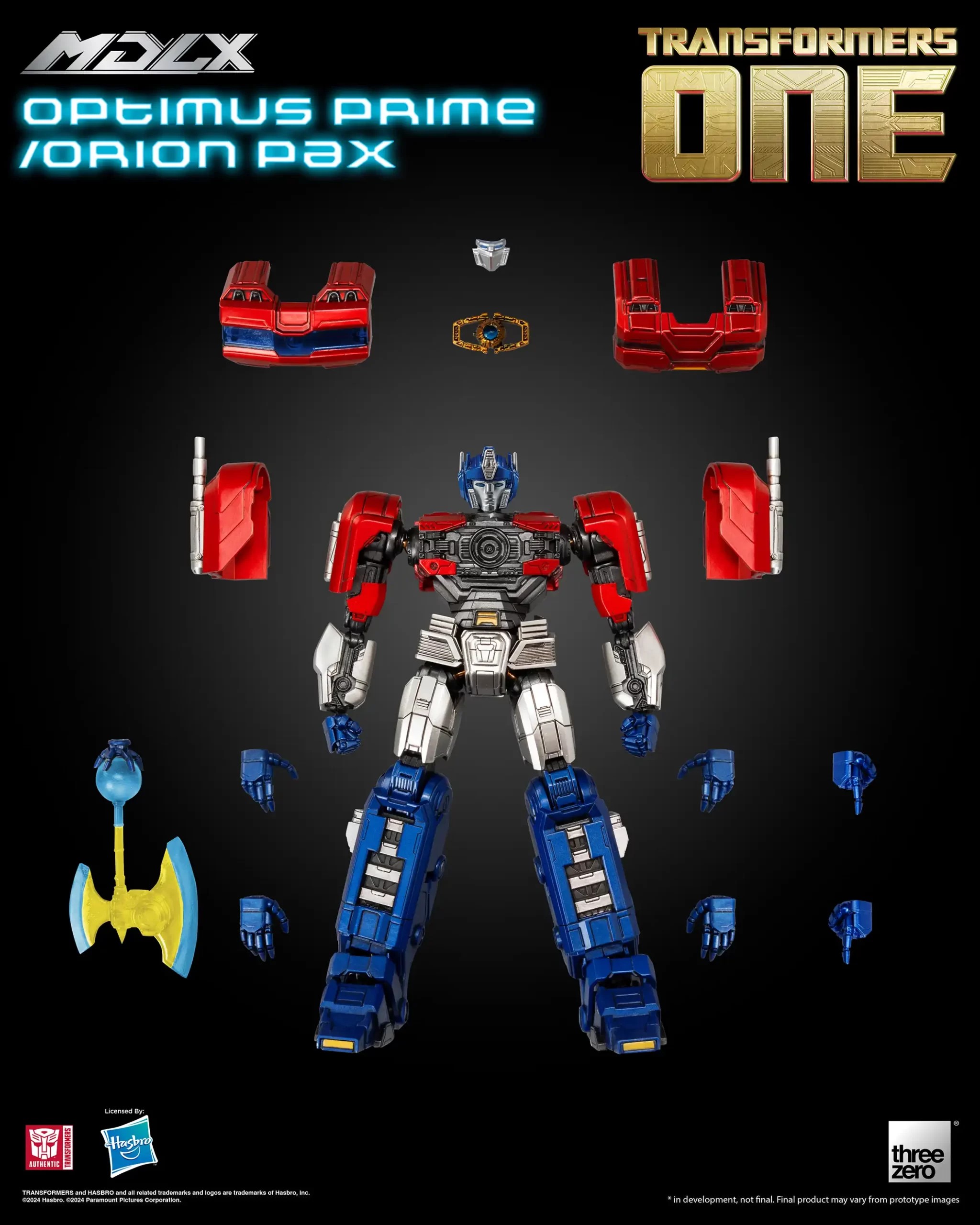 "Pre-Order" Transformers One MDLX Optimus Prime/Orion Pax