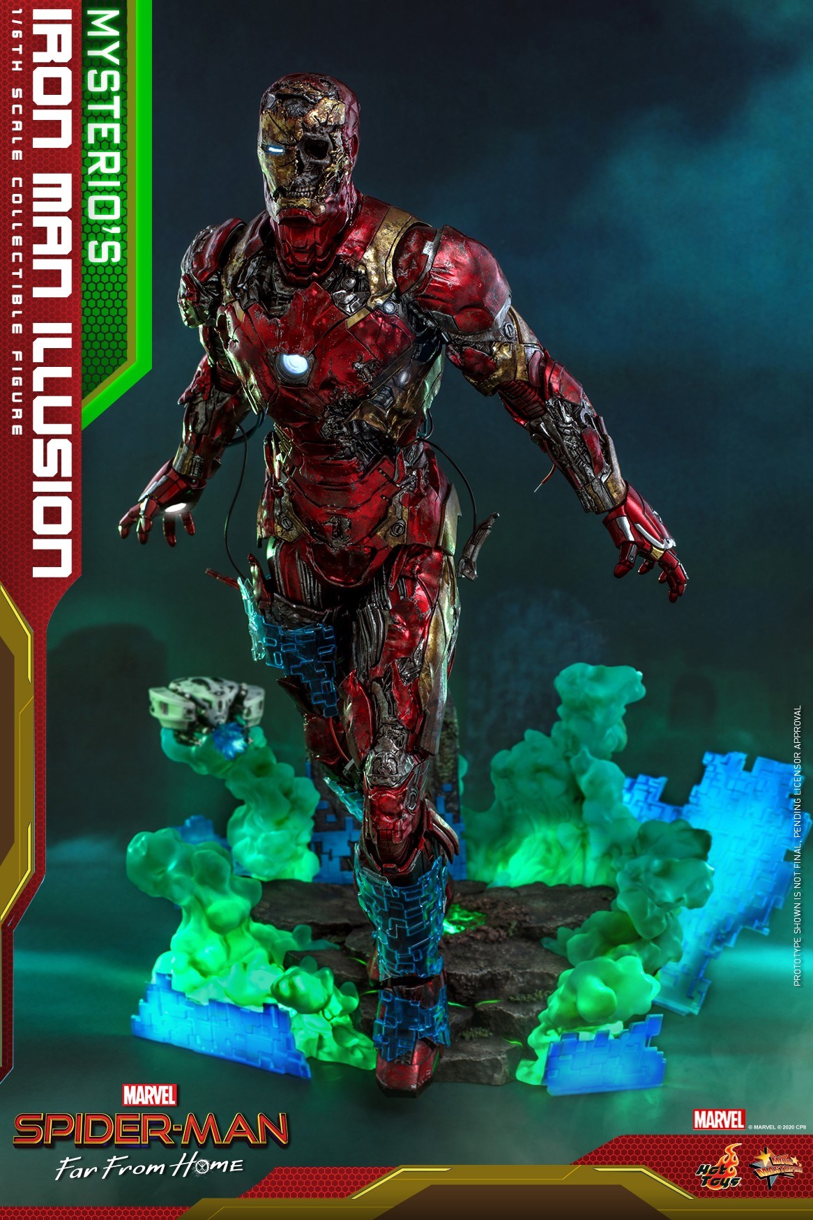 "Pre-Order" Hot Toys Spider Man Far From Home - 1/6th scale Iron Man Illusion