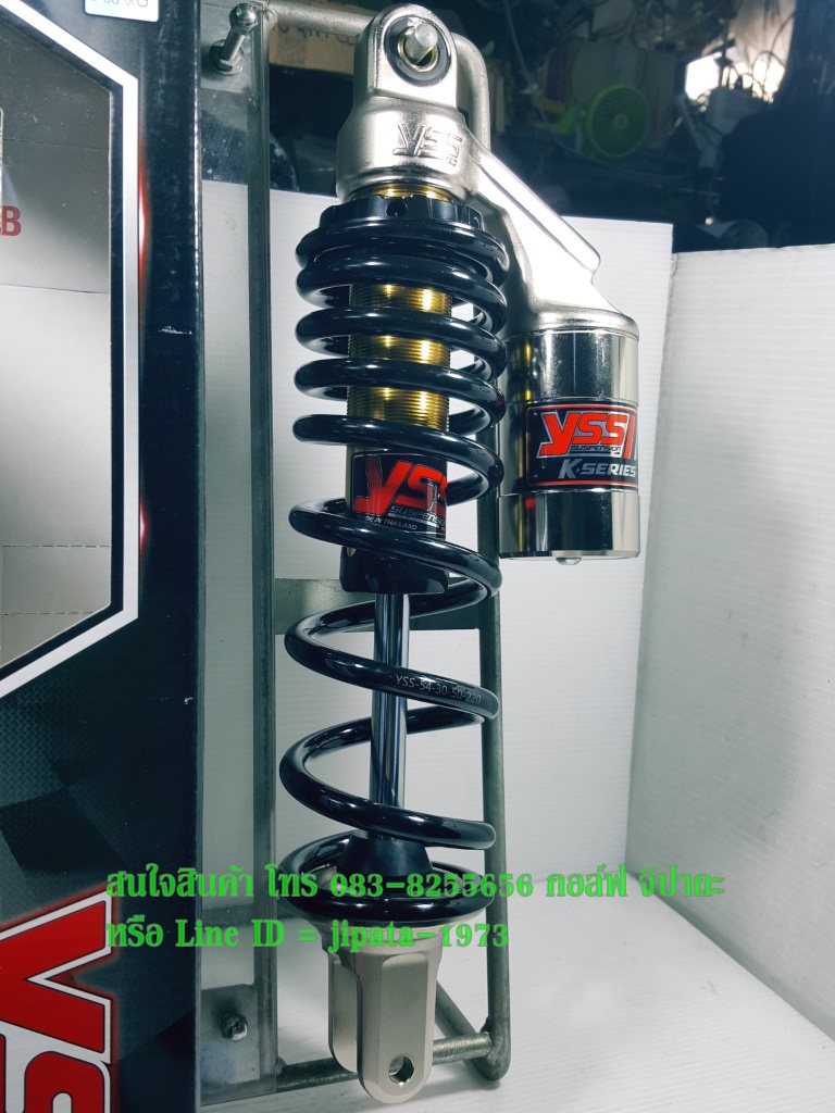 (Click 125 i) โช้คอัพหลังเดี่ยว YSS รุ่น K-Series สำหรับ Honda Click 125 i และ Honda Zoomer X และ Yamaha TTX
