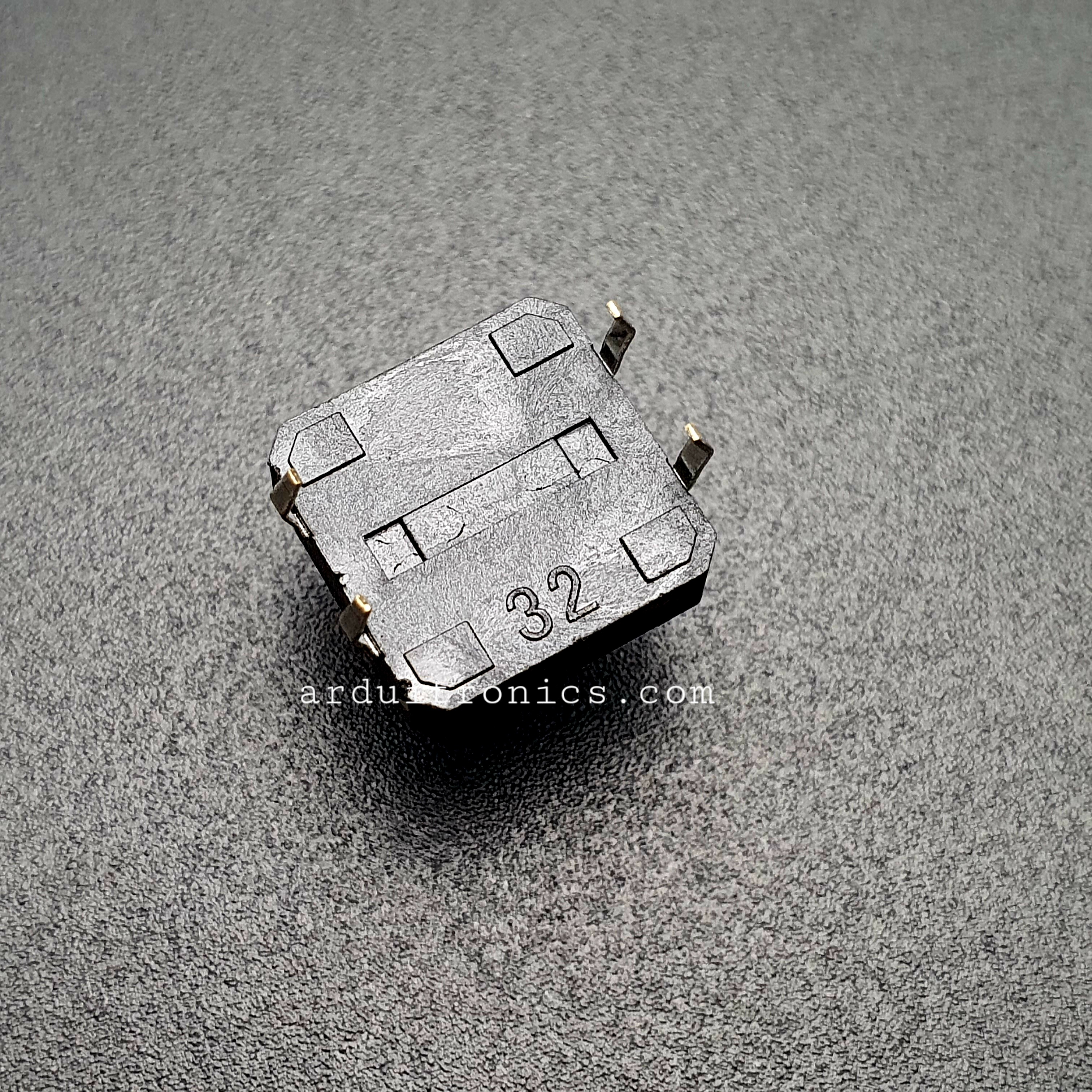 Tact Switch 12X12x10 mm ไมโครสวิตช์ กดติดปล่อยดับ 4 ขา (หัวกลม) (5 ชิ้น/pack)