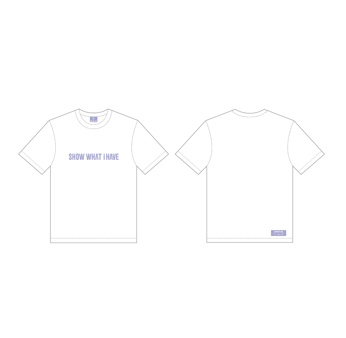 IVE - IVE THE 1ST WORLD TOUR SHOW WHAT I HAVE - T shirt - ส่งเครืองบิน