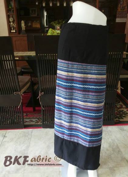 ซิ่นผ้าฝ้าย D001