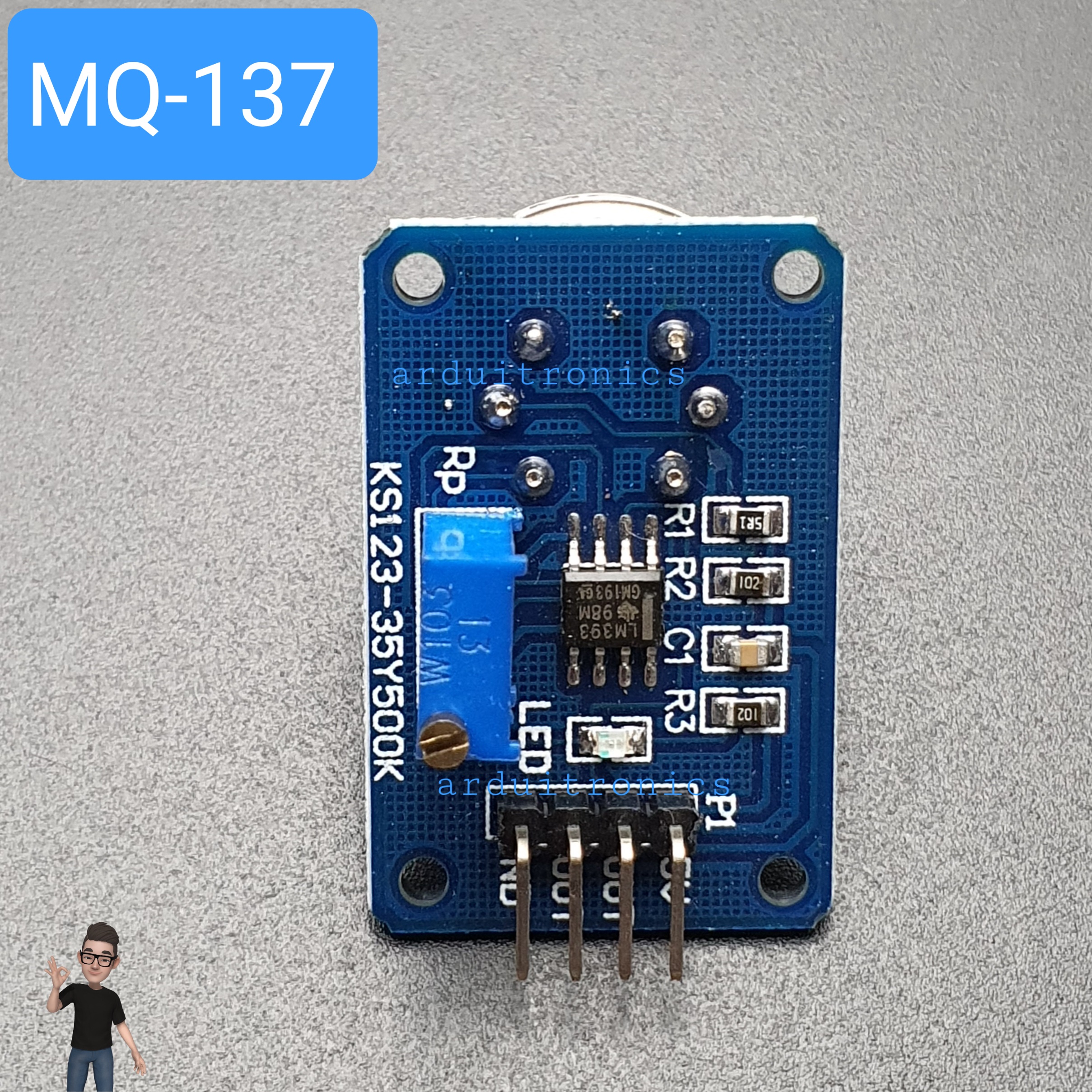 MQ137 Gas Sensor Module (Ammonia) MQ-137