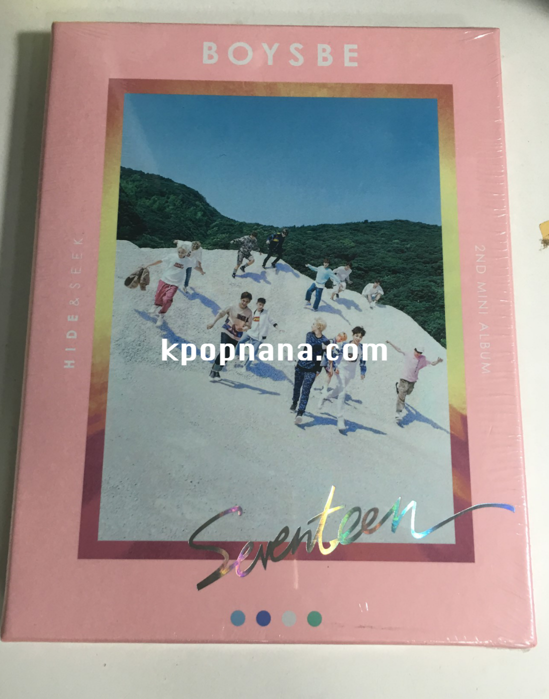 Seventeen - 2nd Mini Album BOYS BE หน้าปก HIDE Ver. พร้อมส่ง