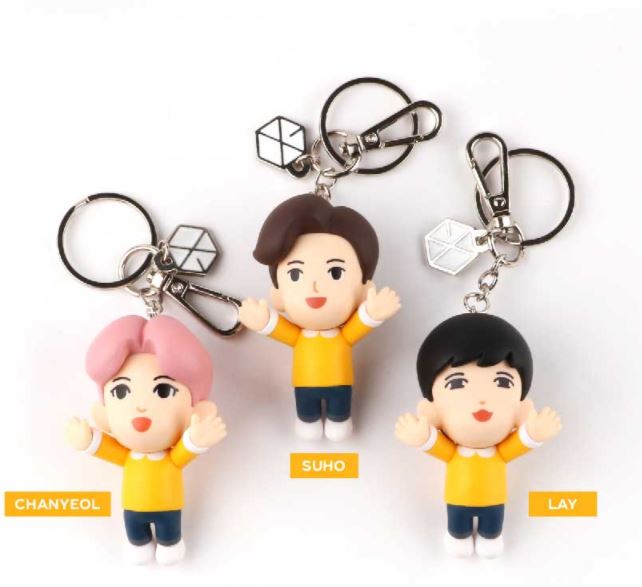 EXO Figure Keyring (+ Photocard) แบบ Baekhyun พร้อมส่ง