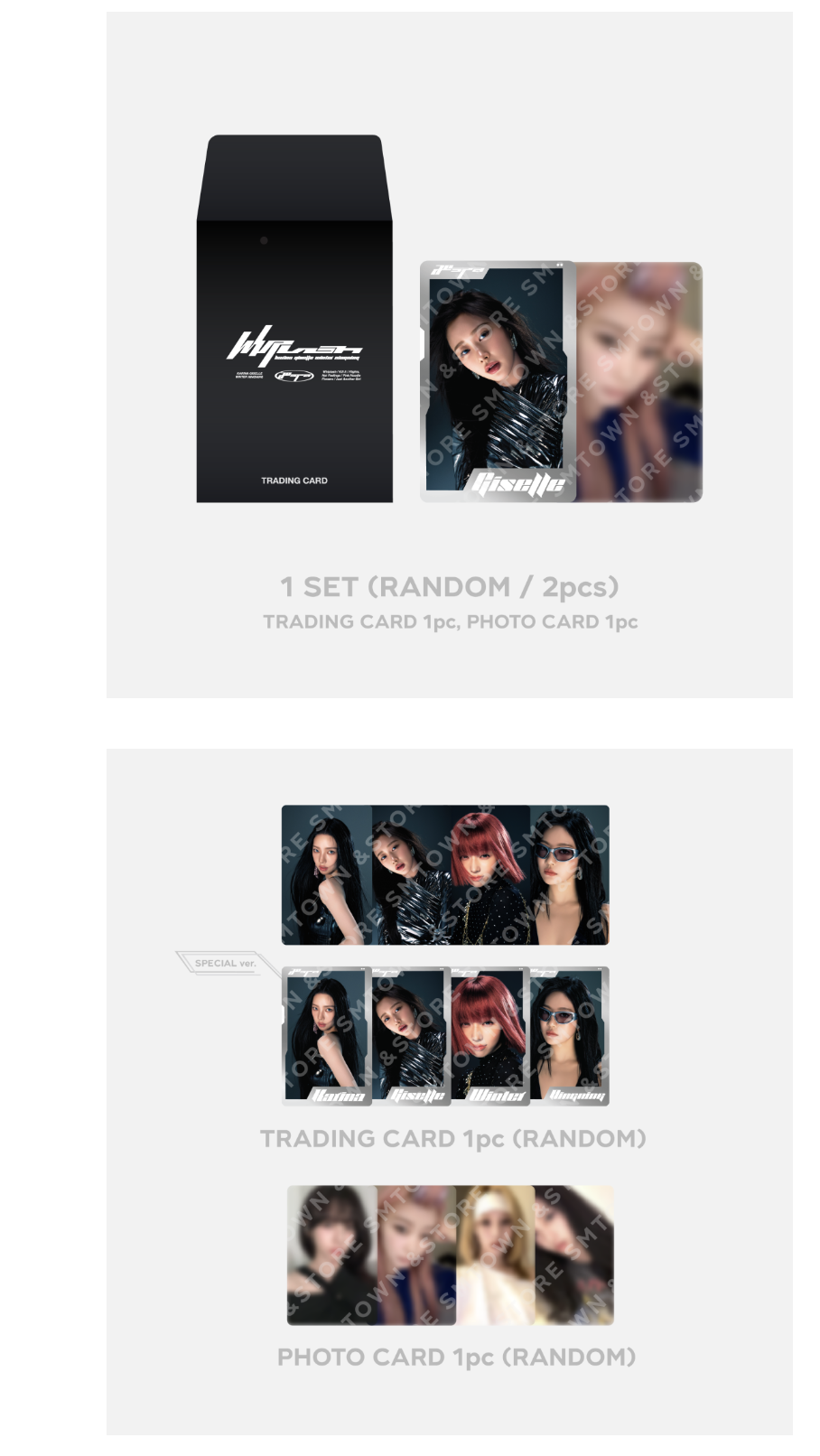 aespa -aespa WEEK –Trading card set แบบ A ver