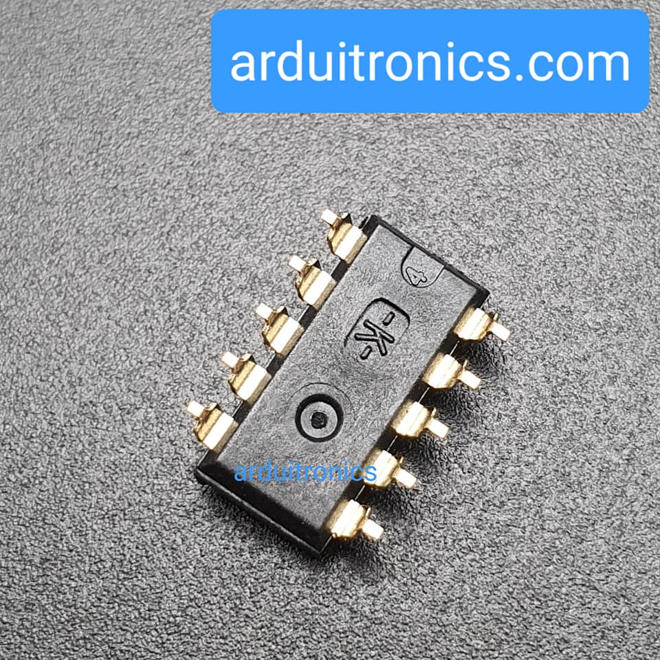 SMD DIP Switch 2.54mm Black SMD สวิตช์ 5P