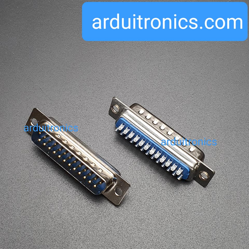 RS232 25 Pin Com Port DB25 Head Male (DB25 เฉพาะหัว ตัวผู้) จำนวน 1 หัว