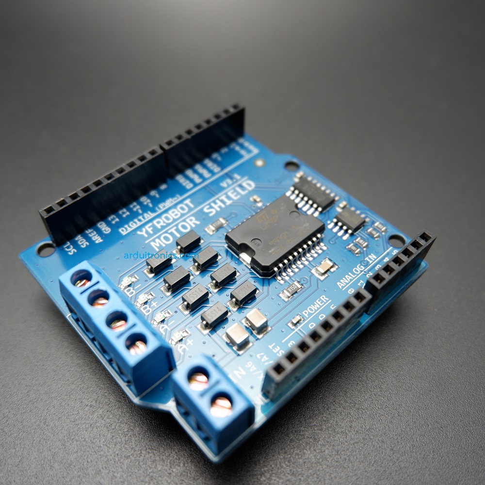 2A Motor Drive Shield (L298P)