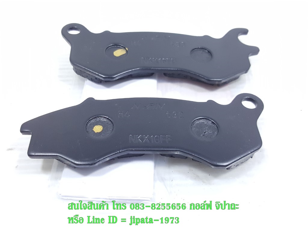 (PCX) ชุดผ้าเบรคหน้า Honda PCX 125,PCX 150 งานเกรดเอ