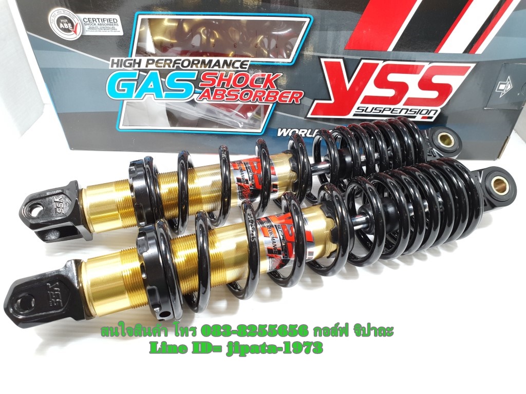 (PCX) โช้คอัพหลังคู่ YSS รุ่น DTG Plus สำหรับ Honda PCX,Nouvo Elegance