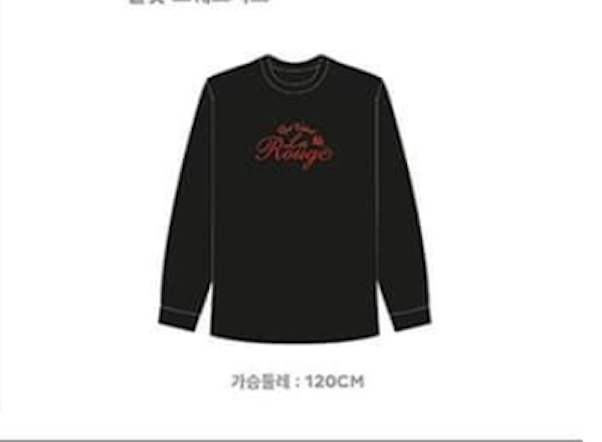 Red Velvet - ของหน้างานคอน Red Velvet 3rd Concert La Rouge Official MD - sweatshirt