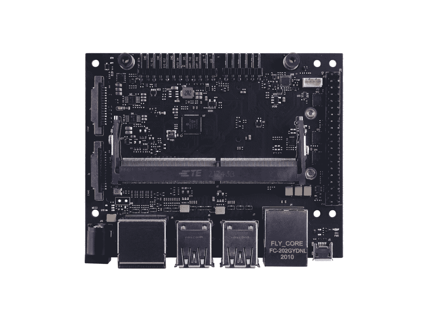 A206 Carrier Board for Jetson Nano/Xavier NX/TX2 NX with compact function design and same size of NVIDIA® Jetson Xavier™ NX carrier board - Seeed Nvidia