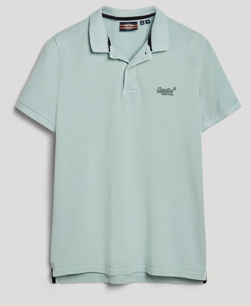 [SALE] Superdry Destroy Polo Surf Spray Green