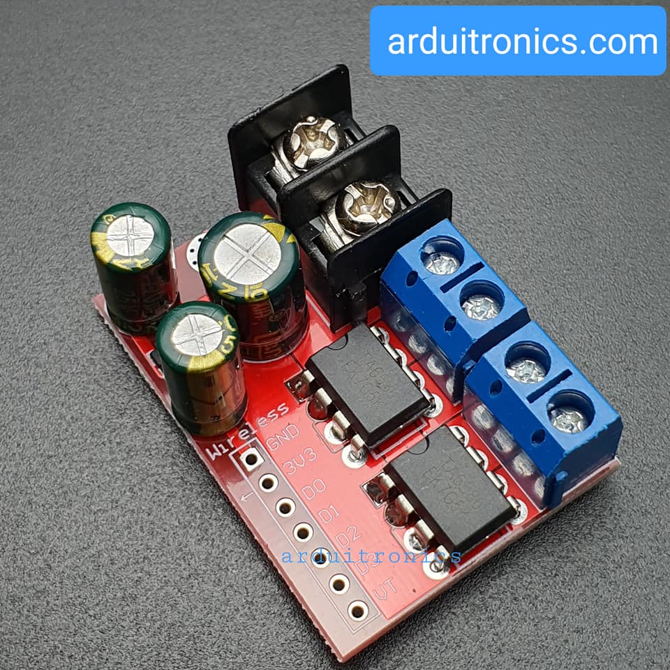 Motor Driver PWM dual DC motor 5A super L298N โมดูลขับมอเตอร์แบบ PWM 3-14V 5A