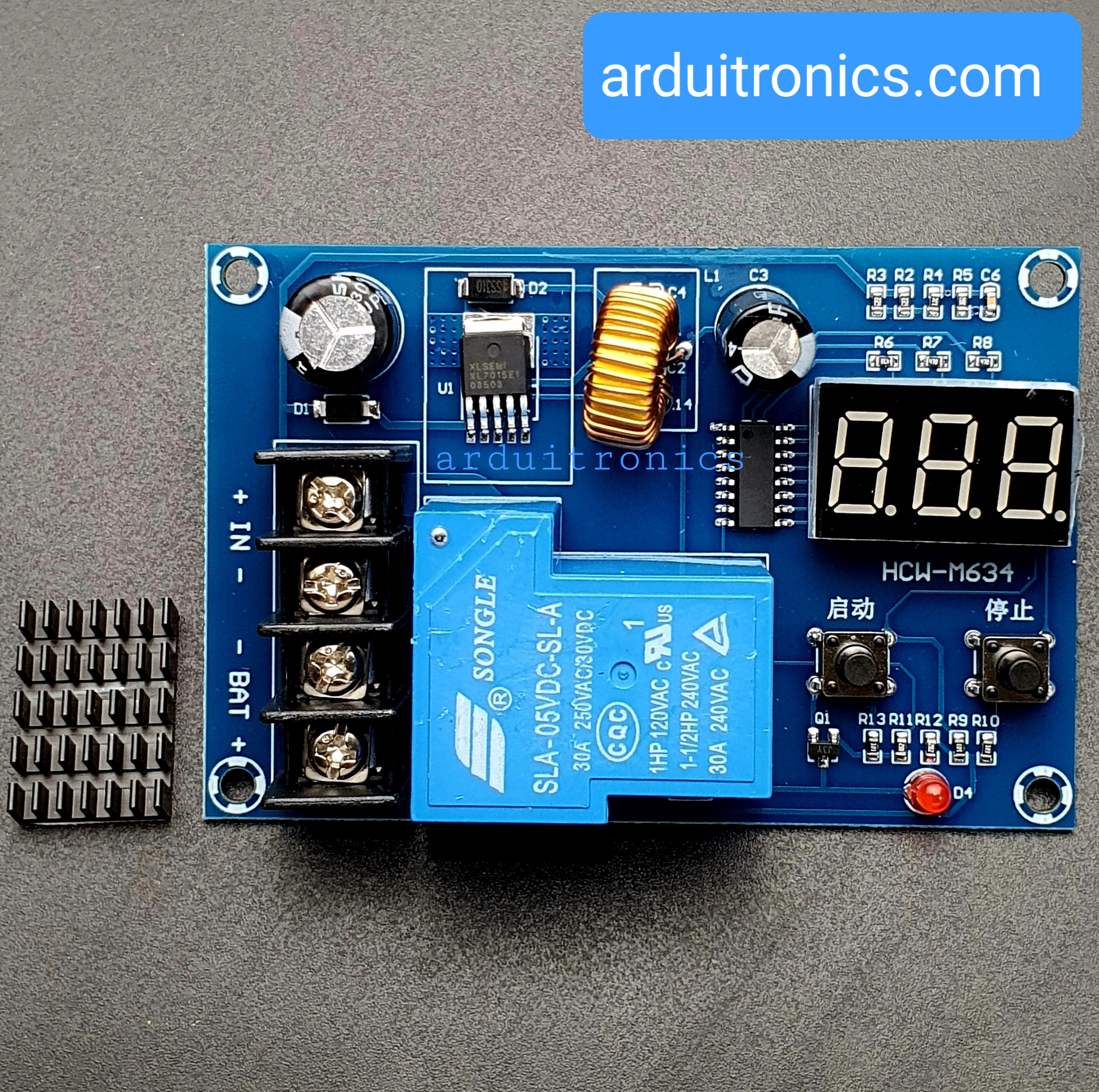 XH-M604 Battery Lithium Battery Charging Control Module Battery Charging Control Protection Switch 6-60V
