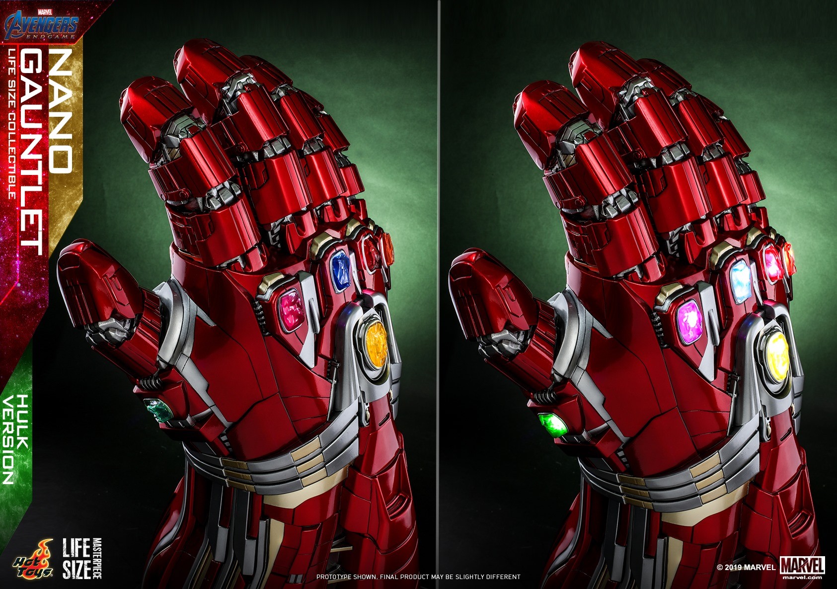 "Pre-Order" Nano Gauntlet: Avengers Endgame 1/1Scale (Hulk Version)