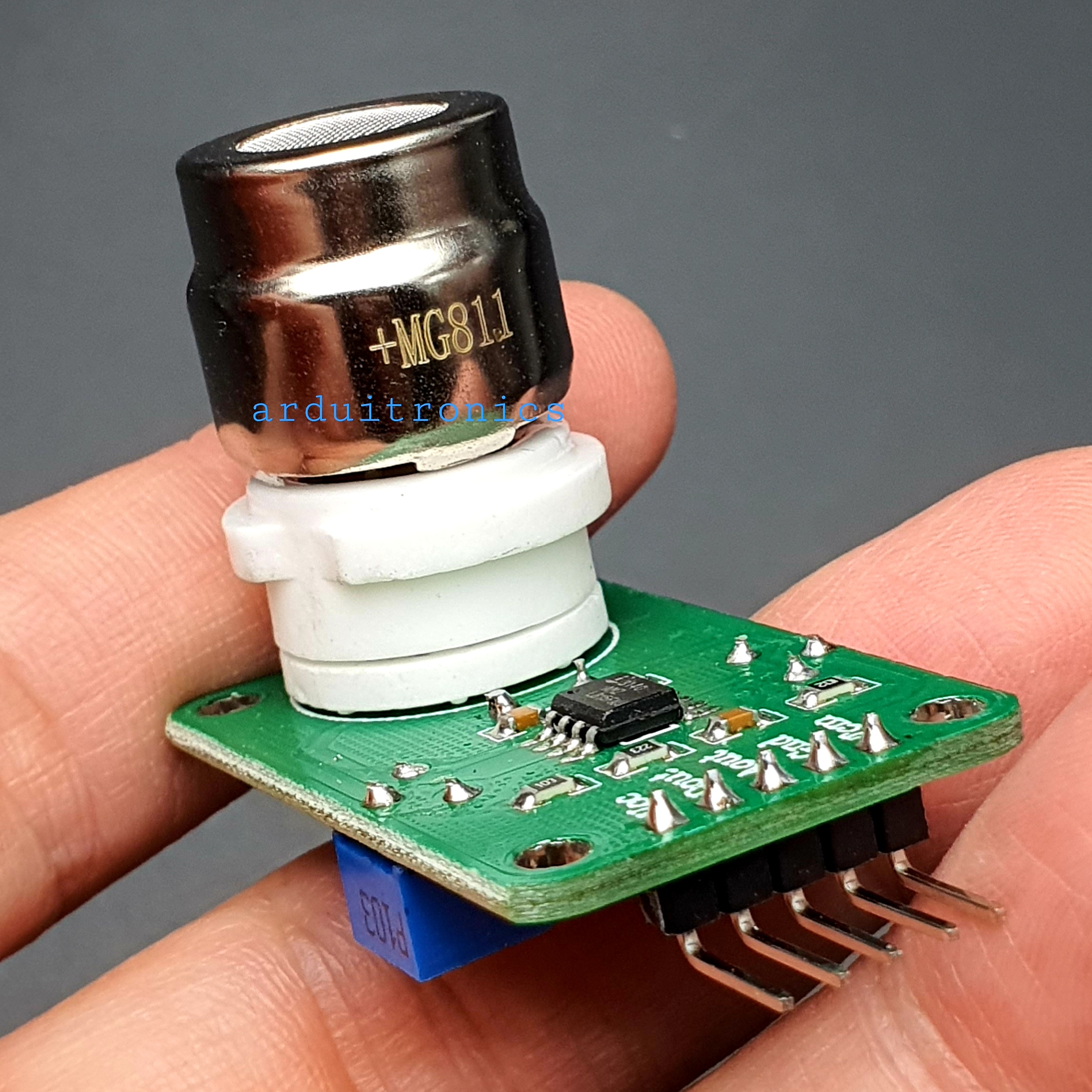 MG-811 Carbon Dioxide Co2 Sensor Module เซ็นเซอร์วัดก๊าซคาร์บอนไดออกไซด์ Co2 PCB สีเขียว