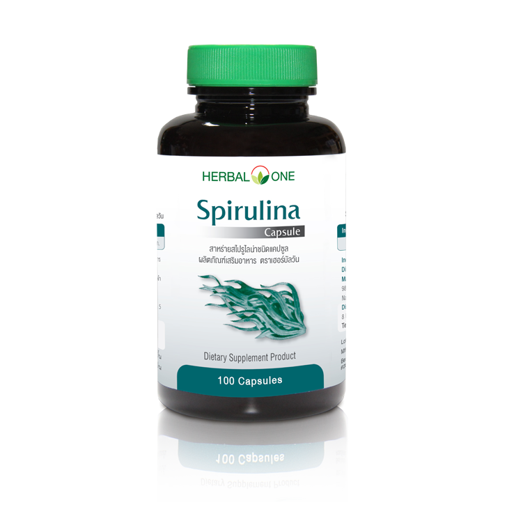 Herbal One Spirulina เฮอร์บัล วัน สาหร่ายสไปรูไลน่า