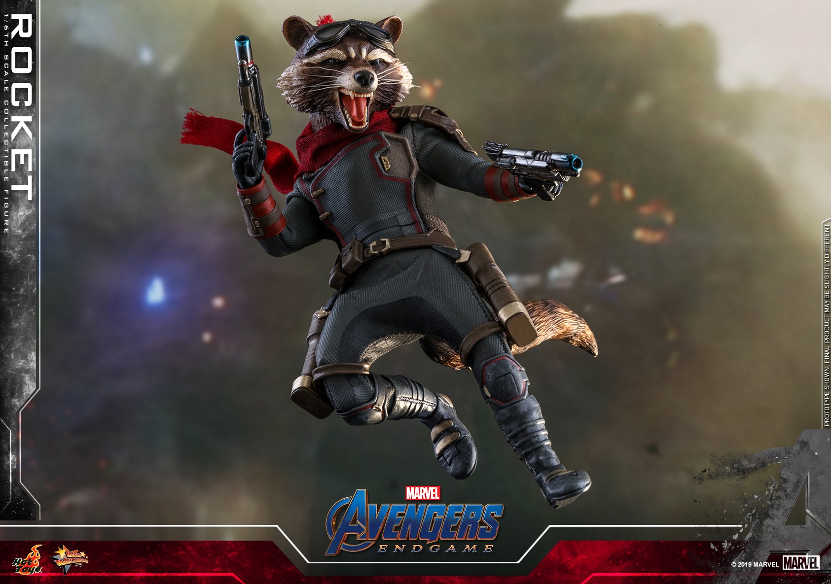 "Pre-Order" Hot Toys Avengers: Endgame - 1/6th scale Rocket Collectible Figure