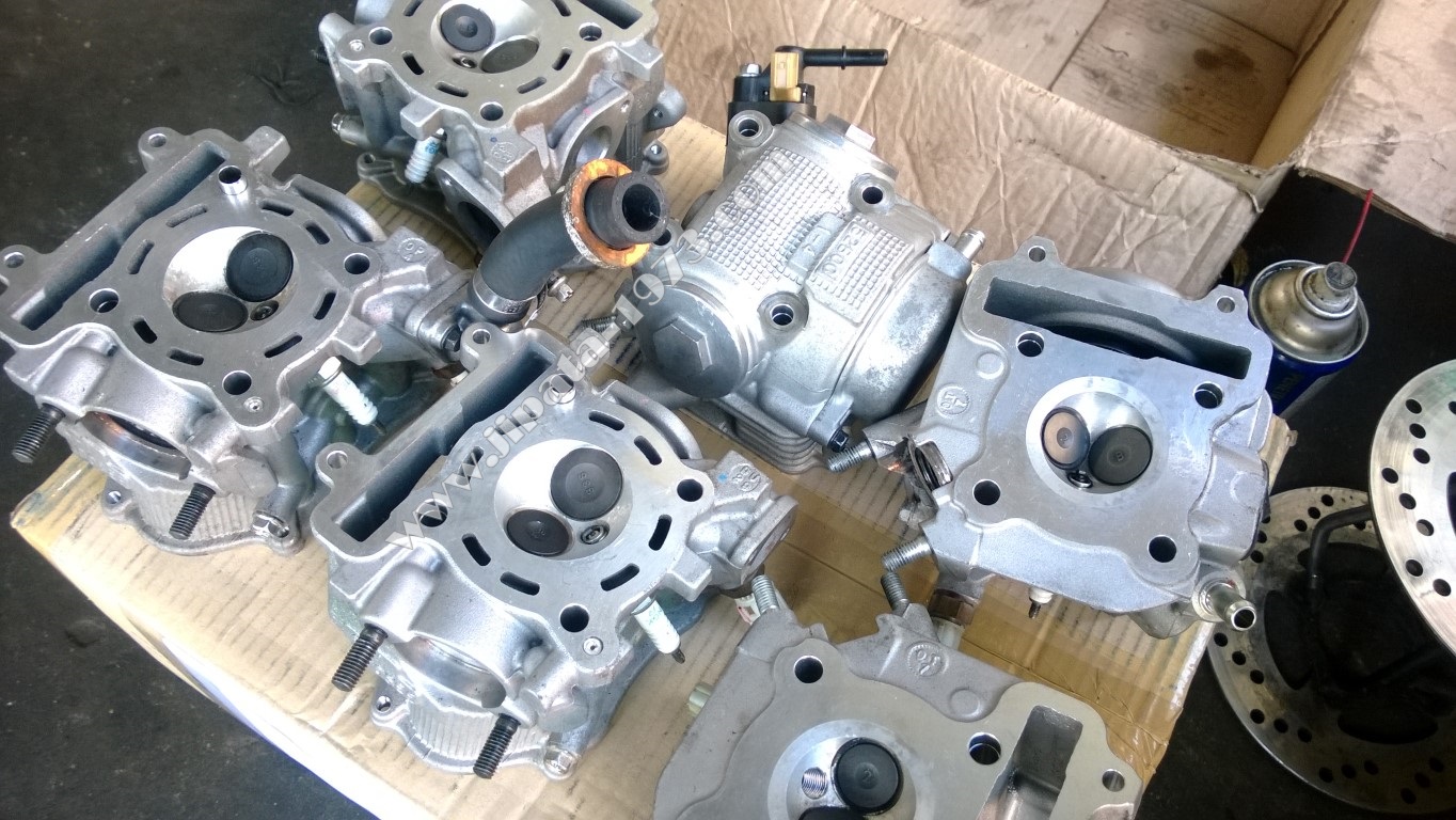 ชุดเสื้อสูบและฝาสูบทั้งชุด Yamaha Filano และ Yamaha Fiore มือ 2