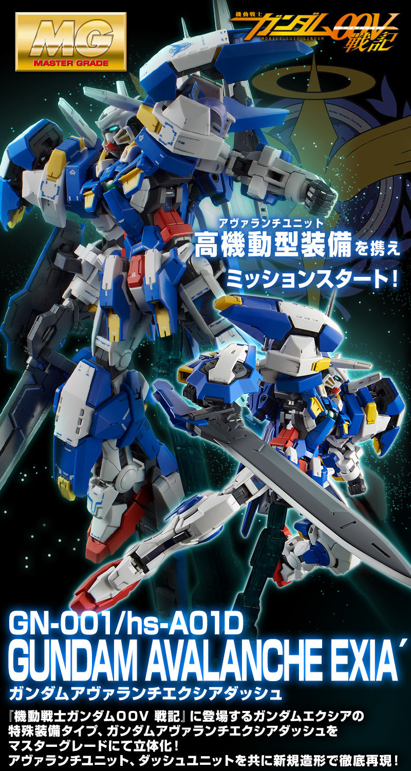 [P-Bandai] MG 1/100 Gundam Avalanche Exia Dash