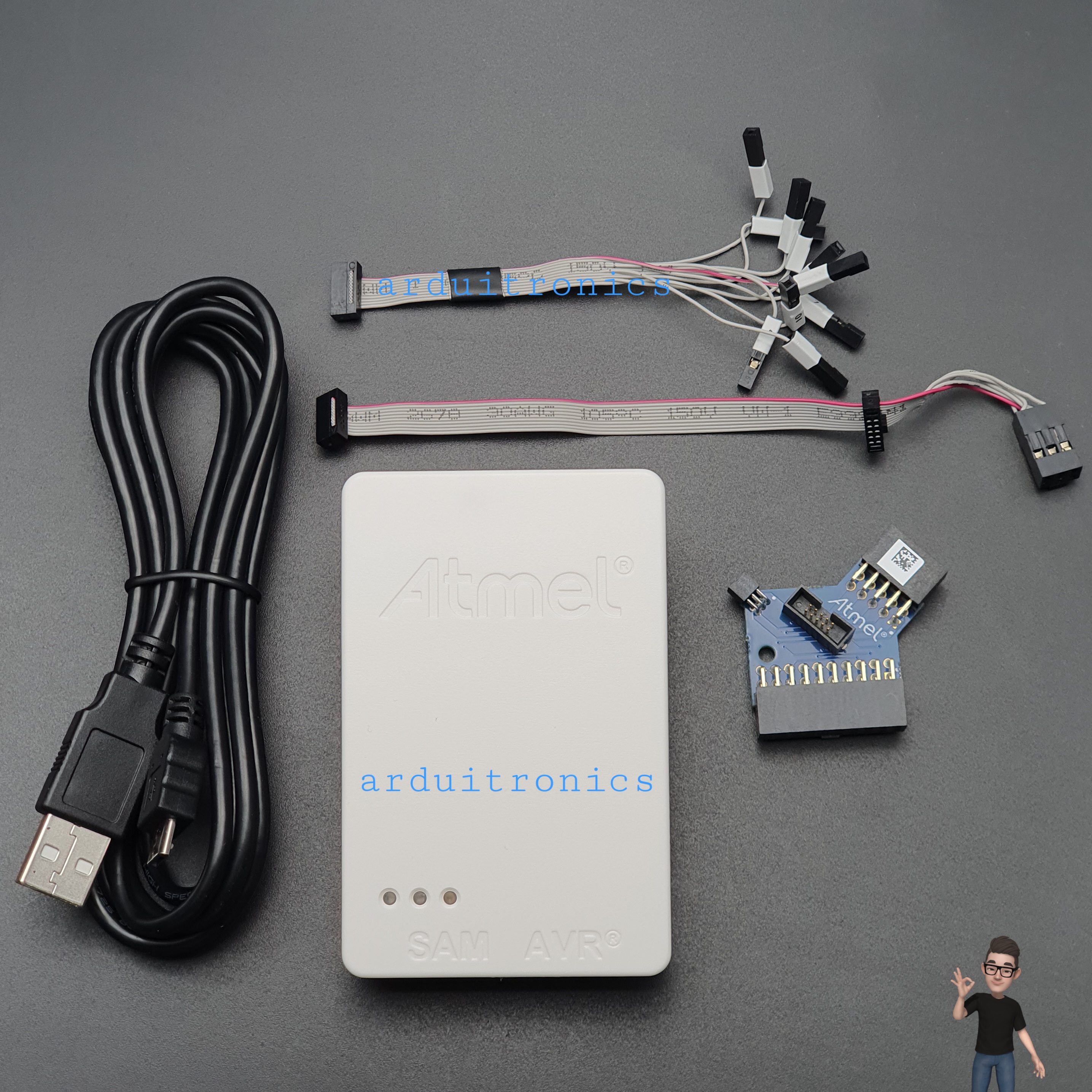 Microchip Atmel-ICE, Programming Kit for SAM and Atmel AVR ...