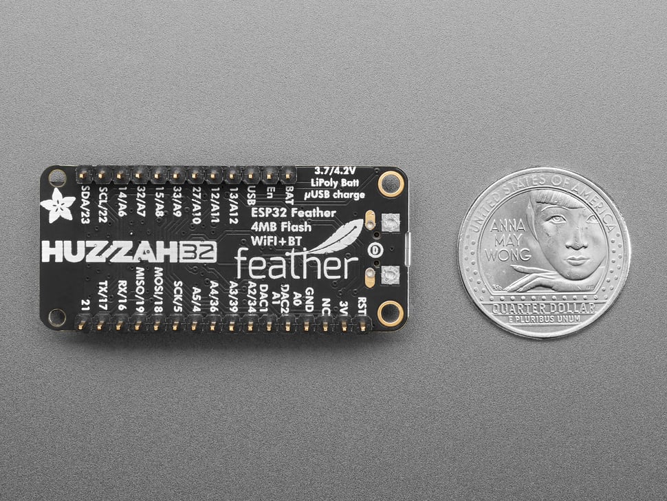 Adafruit HUZZAH32 – ESP32 Feather Board (pre-soldered) - แท้จาก Adafruit, USA