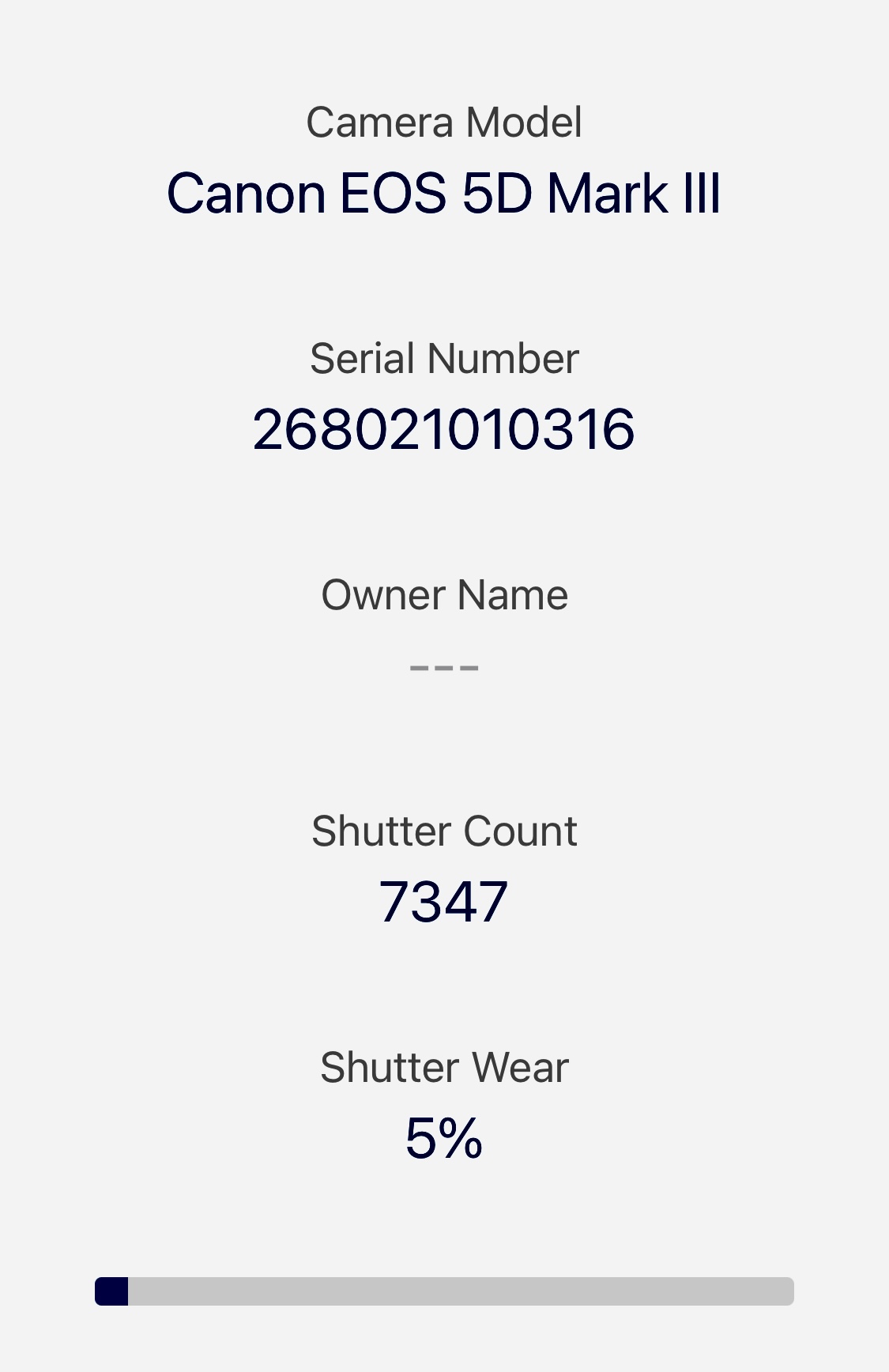 ให้เช่า กล้อง Canon 5D III (Body)