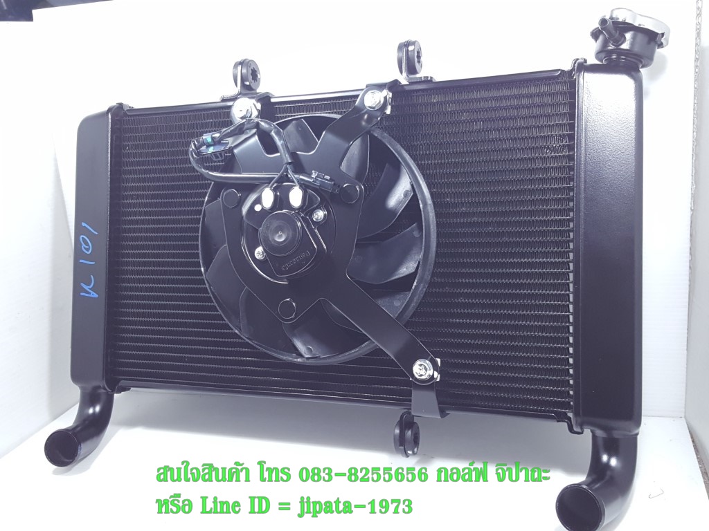 (CBR 650 ) ชุดหม้อน้ำพร้อมพัดลมระบายความร้อน Honda CBR 650,CB 650 แท้