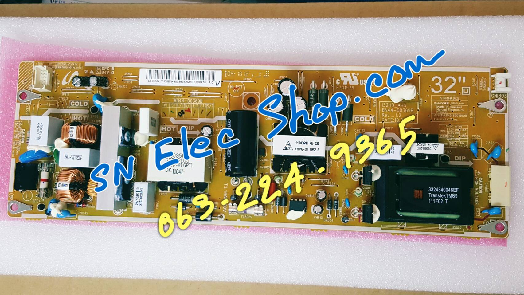 ซัพพลาย ซัมซุง รุ่น LA32C350D1 BN44-00369A