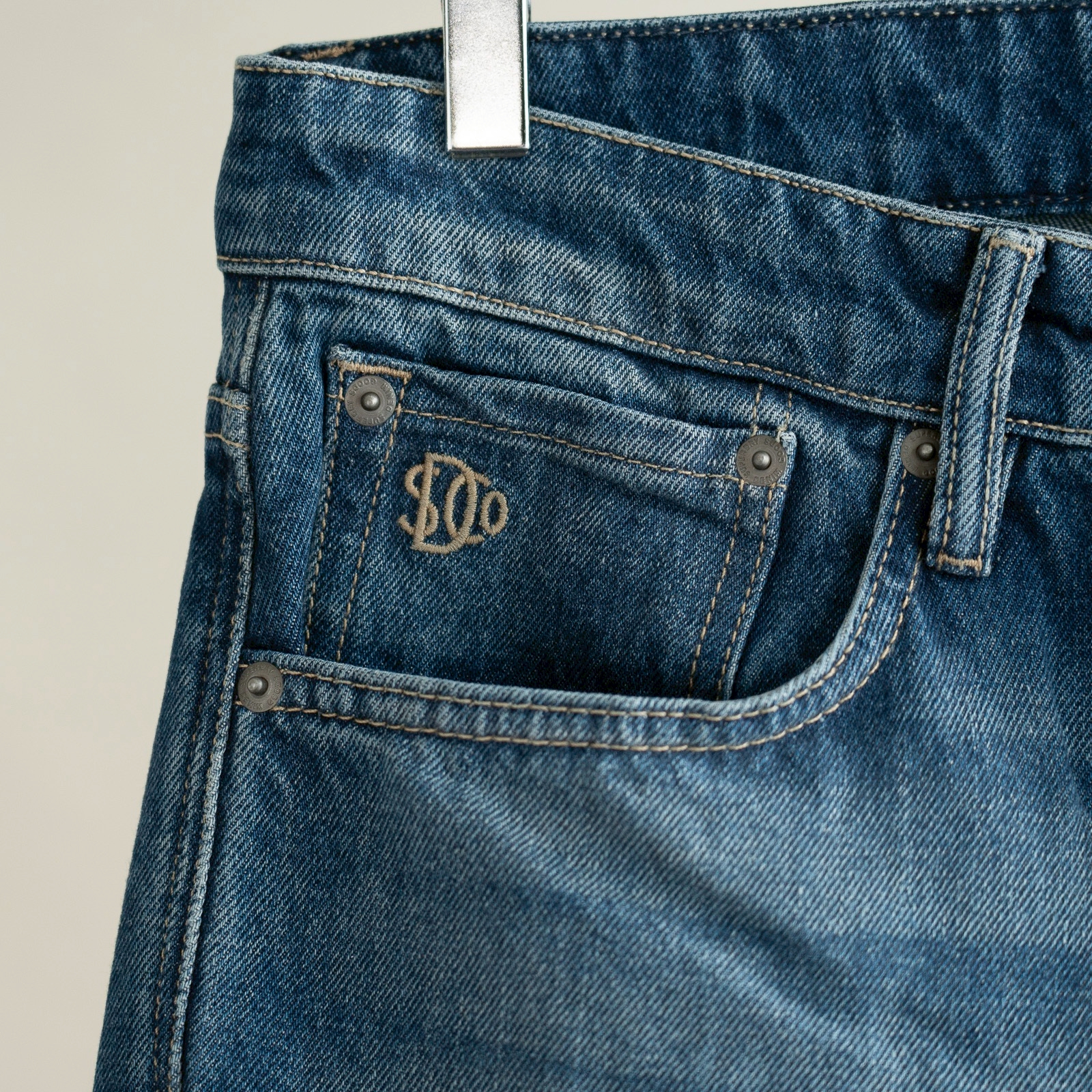 Superdry Merchant Straight Jeans – Washed Indigo Vintage 👖