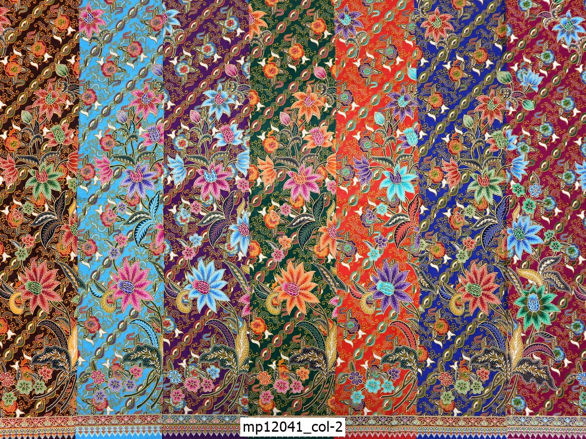 [D-MP12041] ผ้าถุงแม่พลอย 1.8เมตร เย็บพร้อมนุ่ง คอตต้อน 100%