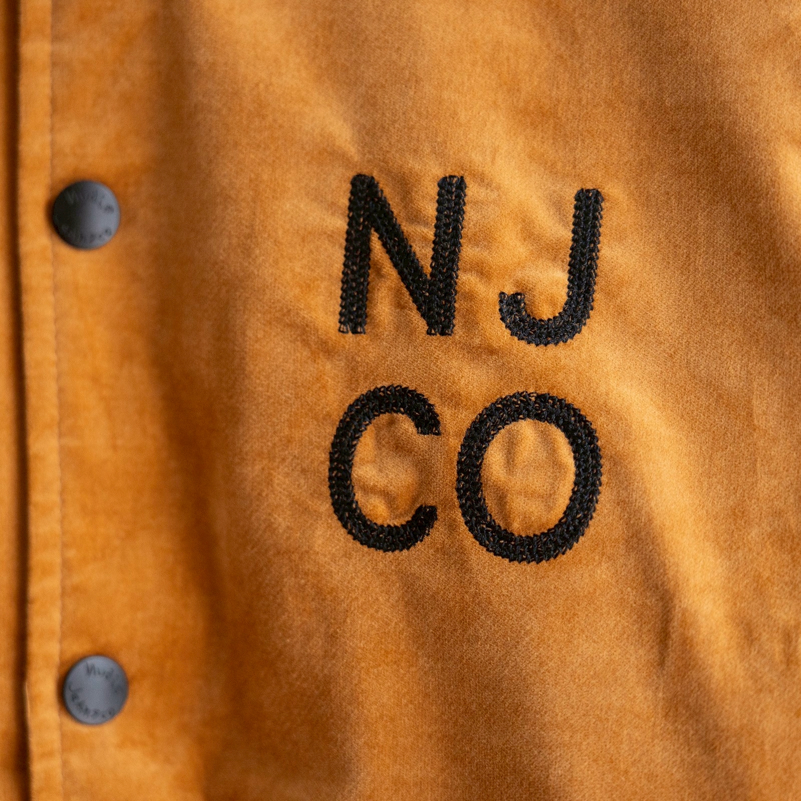 Mark Velvet Baseball Jacket - Dandelion