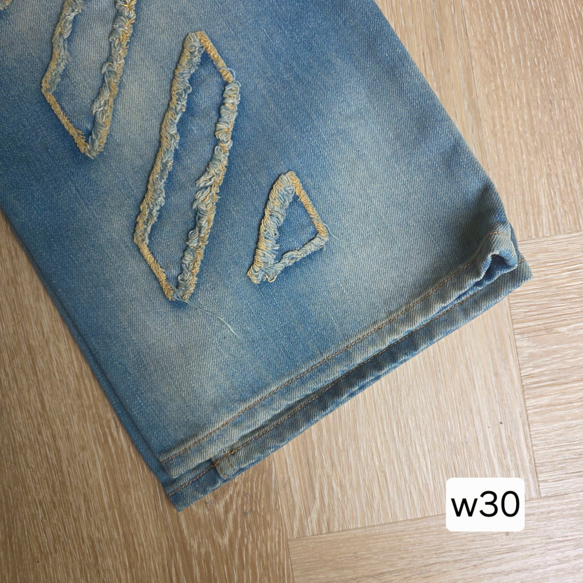 [DEFECT] Off-White Diag Raw Patch 90s Skate J – Dirty Blue [MADE IN ITALY]