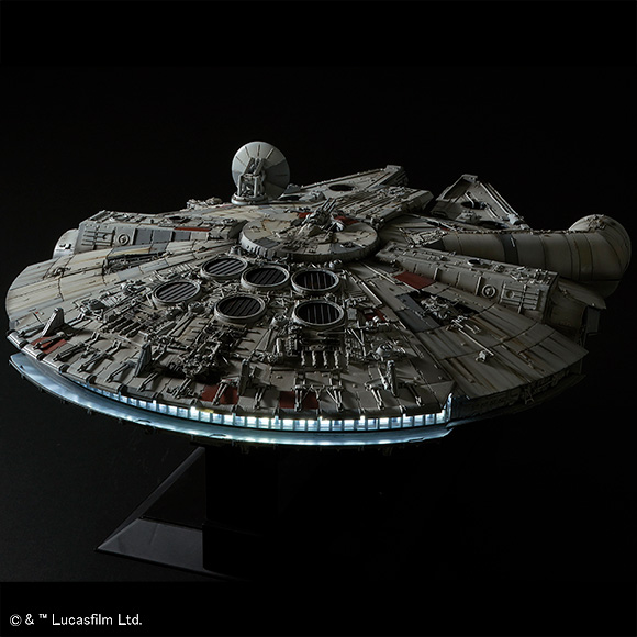 [P-Bandai] PG 1/72 Millennium Falcon