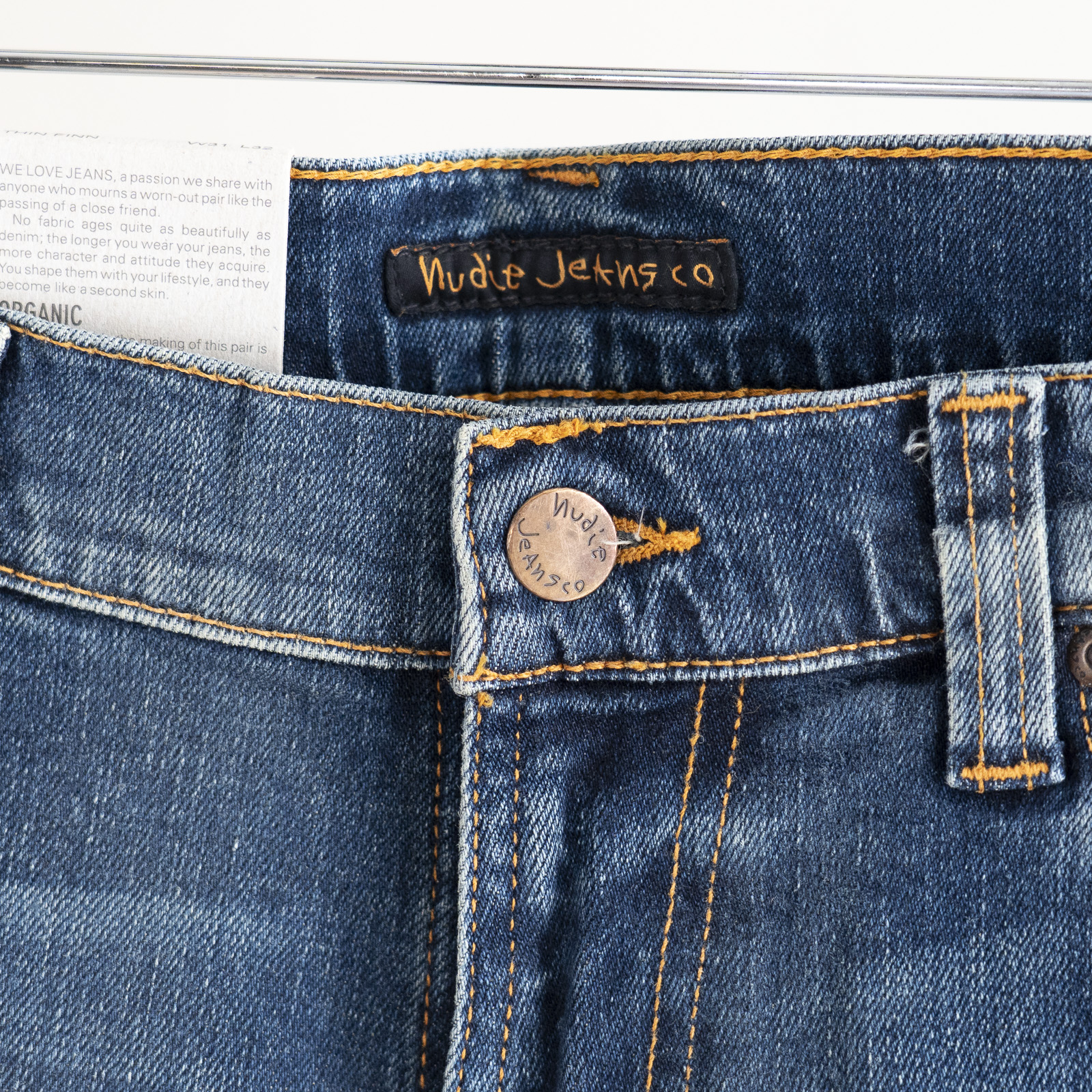 *Thin Finn Indigo Orange [SALE]