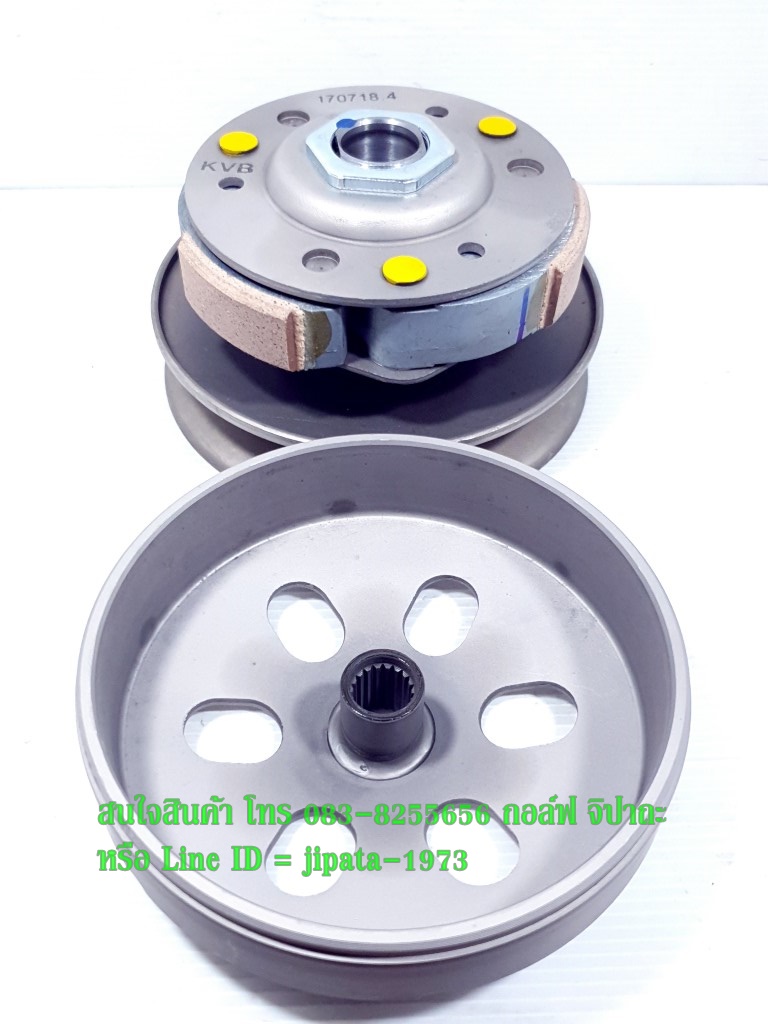 (Click) ชุดล้อขับสายพานหลัง ชุดใหญ่ Honda Click 110,Click 110 i งานไต้หวัน เกรด เอ