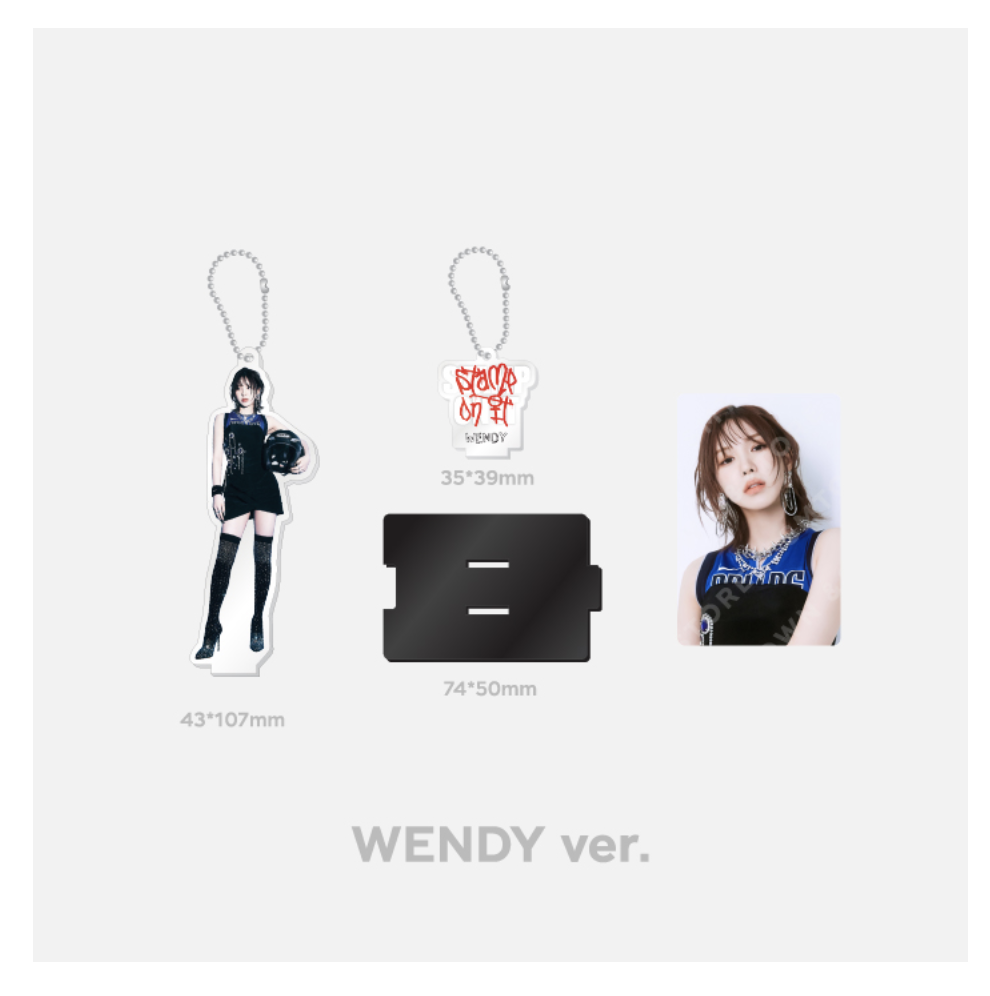GOT the beat -GOT the beat The 1st mini Album - 'Stamp On It' MD Collection] - ของสะสม ACRYLIC STAND KEY RING - Wendy