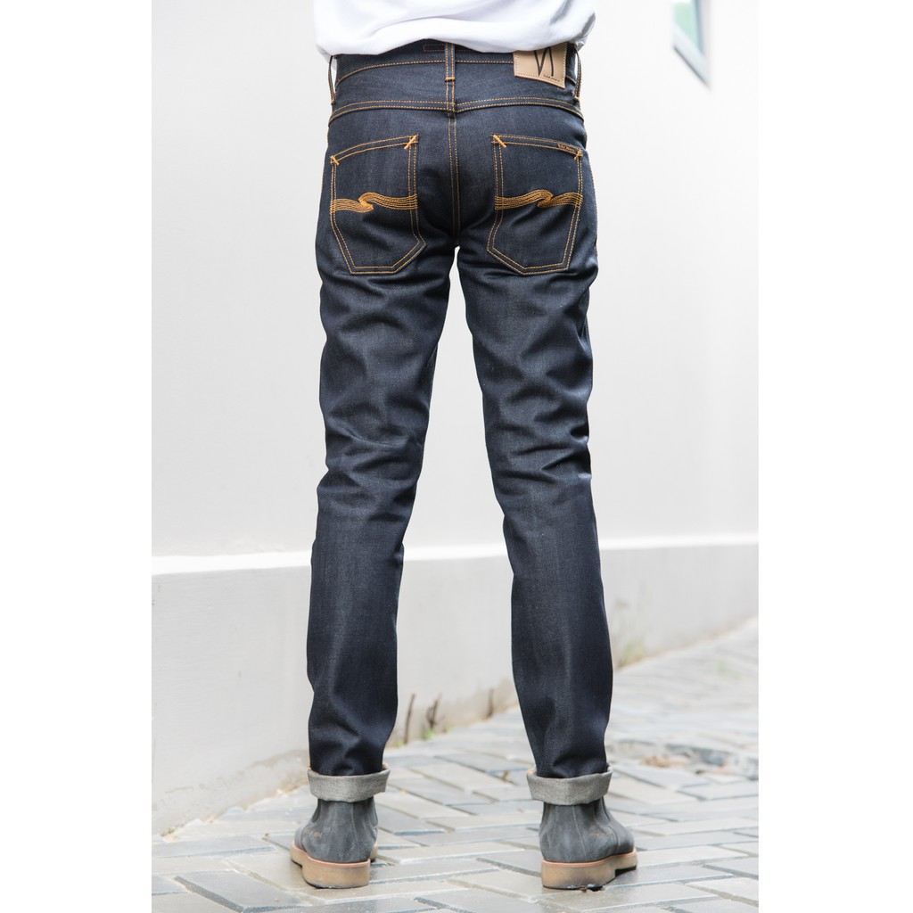 *Grim Tim Dry Selvage [ผ้าริมญี่ปุ่น 13.5oz]