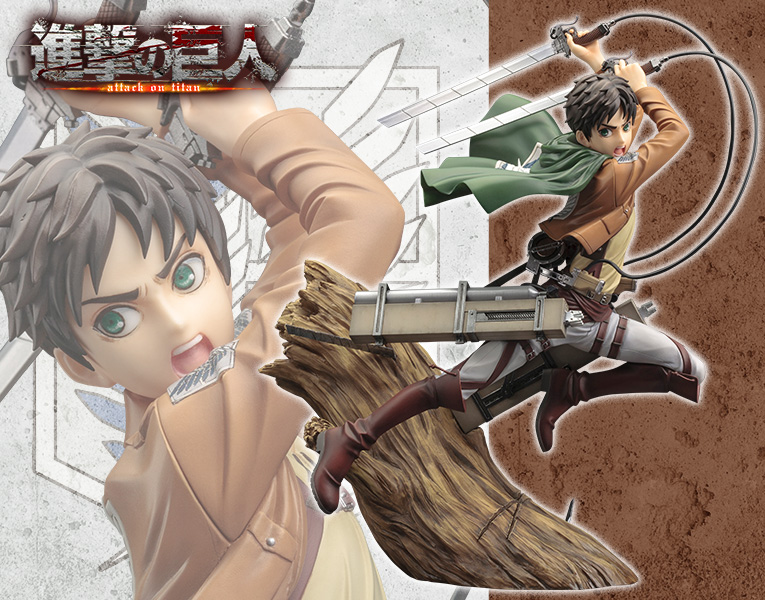 "Pre-Order" ARTFX J 1/8 Eren Yeager Renewal Package ver.