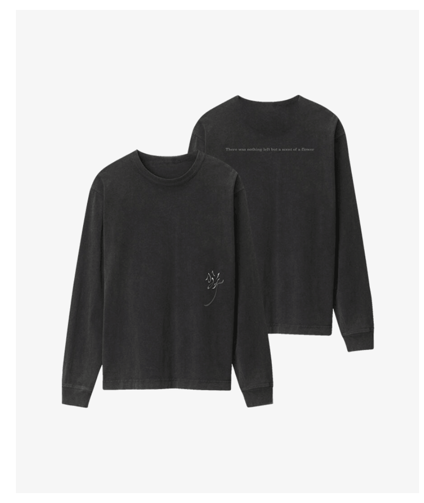 BLACKPINK -JISOO FIRST SINGLE ALBUM [ME] -ของสะสม JISOO LONG SLEEVE T-SHIRTS