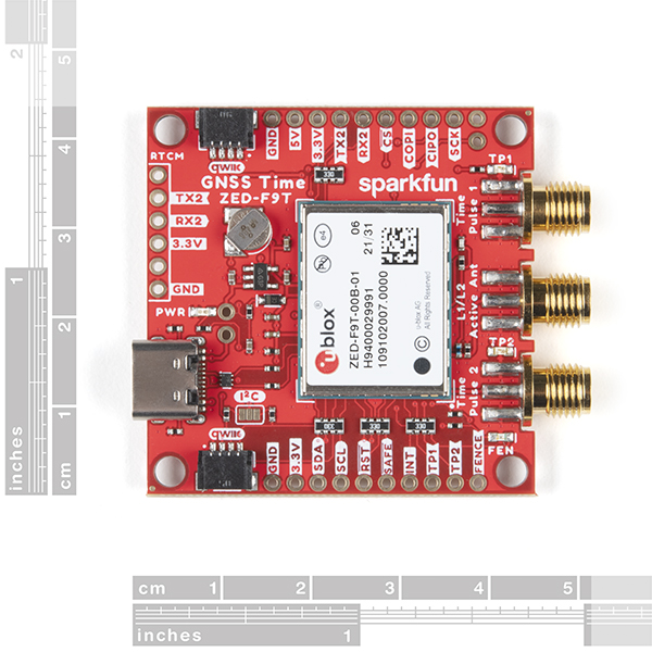 SparkFun GNSS Timing Breakout - ZED-F9T (Qwiic) - ของแท้จาก SparkFun, USA