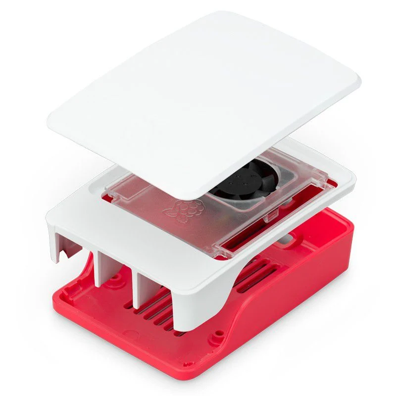 Official Raspberry Pi 5 Case Red/White