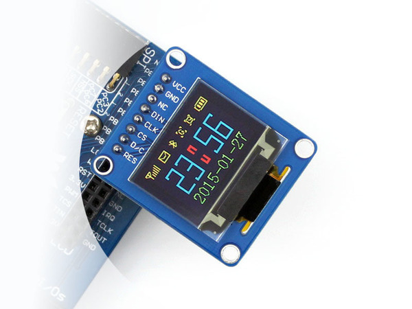 0.95inch RGB OLED (A), 96x64 (ยี่ห้อ WaveShare) - SPI Interface