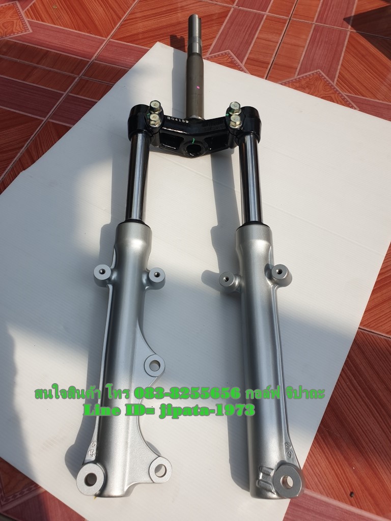 (Spark 135) ชุดแผงคอพร้อมโช้คอัพหน้า Yamaha Spark 135,Spark 135 i แท้