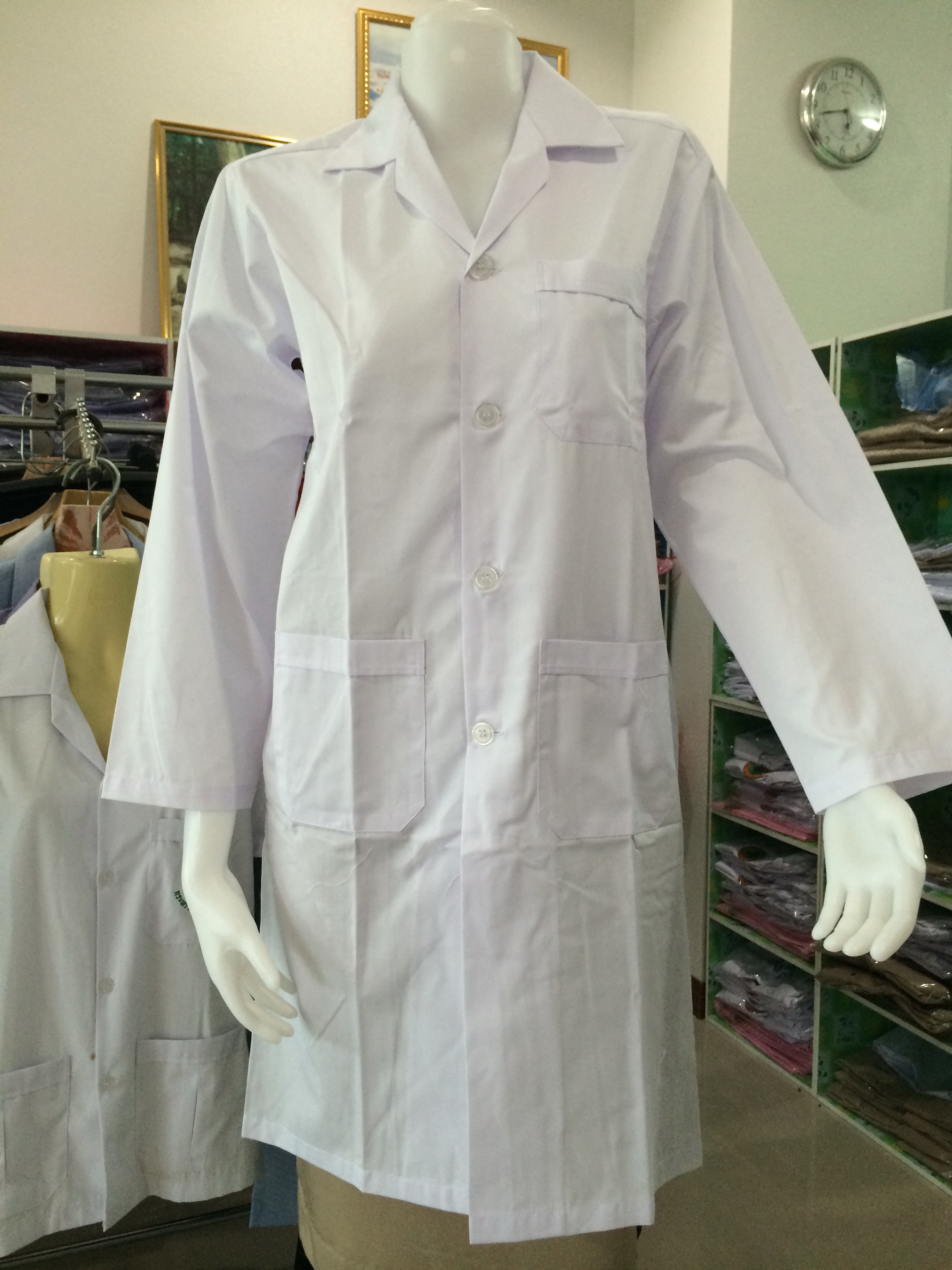 เสื้อกราวน์ยาว แขนยาว